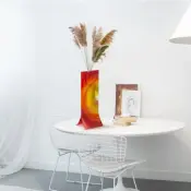 El Yapımı Masa Vazosu 14x36 cm