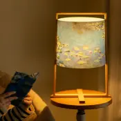 H+Lamp Wooden Frame Art Lamp