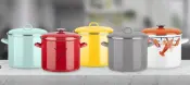 Emaille-Stockpot