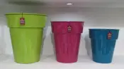 ALICANTE High Gloss Metal Planters