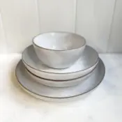 Brush Recycled Dinner Set