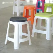 Stackable Plastic Stool Chair