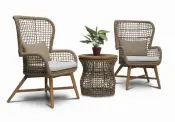Senna Terrace Arm Chair Occasional and Table SET