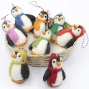 Hanging Penguin Ornaments