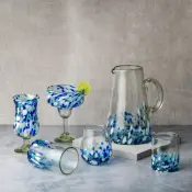 Bahia Handmade Recycled Mexican Glassware