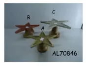 Casted Aluminium Star Plate with Base