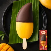 Koyu Çikolataya Batırılmış Mango Buz Barı