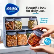 Plastic Storage Jars