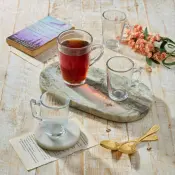 Pyramid Glass Mugs