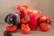 bika Candles Christmas with a Twist Collection