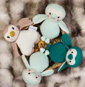 Knitted Toy Cushions Collection