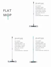 Flat Mop Cleaning Tool