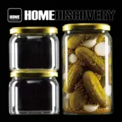 Borosilicate Glass Storage Jar and Jam Jar