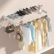 Wall Mounted Clothes Drying Rack
