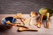 Olivewood Salad Servers