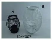 Iron Wire Candle Holder