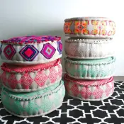 Decorative Pouf Decor