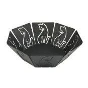 Customized Table Decorations Metal Iron Fruit Plate