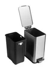 Stainless Steel Slim Pedal Bin