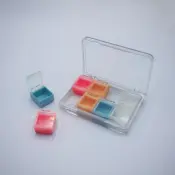 Portable Multi-Compartment Pill Organizer