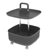 Serve and Store Cart