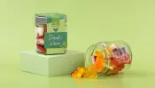 Fruchtgummis im Glas Candy