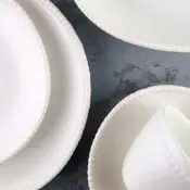 Perla Beaded Dinnerware Range