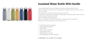 Diller Insulated Sports Water Bottle