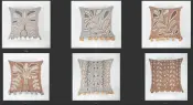 Handwoven Hand-Embroidered Peruvian Cushion