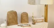 Bamboo Lantern Decor