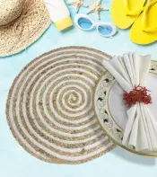 Braided Placemats Coasters and Runners