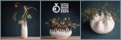 Rhizom Porcelain Vase