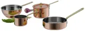 Dual Body Copper Pans