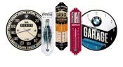 Wall Clocks and Thermometers
