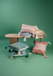 Vintage Textile Pillow Covers