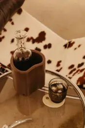 Fondant Accessories Concrete Wine Coolers and T-Light Holders