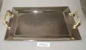 Metal Tray with Black Makoi Handle