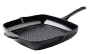 Matte Enamel Cast Iron Griddle Pan