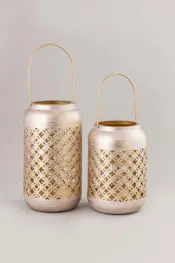 Metal Lantern Set of 2