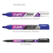 Permanent Whiteboard and Multipurpose Markers