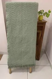 Cotton and Chenille Throws