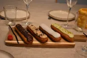 Natürliche Französische Eclairs