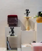 Mickey and Minnie Welcome Graf Sculpture