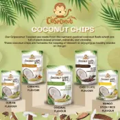 Crispconut Bişmiş kokos çipsləri