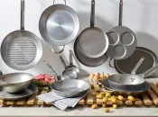 de Buyer MINERAL B Steel Cookware Collection