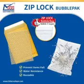 Ziplock Bubble Mailing Envelope