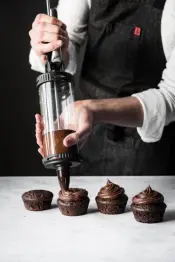 de Buyer Le Tube Pressure Pastry Syringe