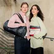LOQI x Crocodile Recycled Weekender and Zip Pockets