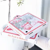 Scatole per pizza stampate su misura
