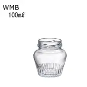 WMB Round Glass Jar for Jam and Honey